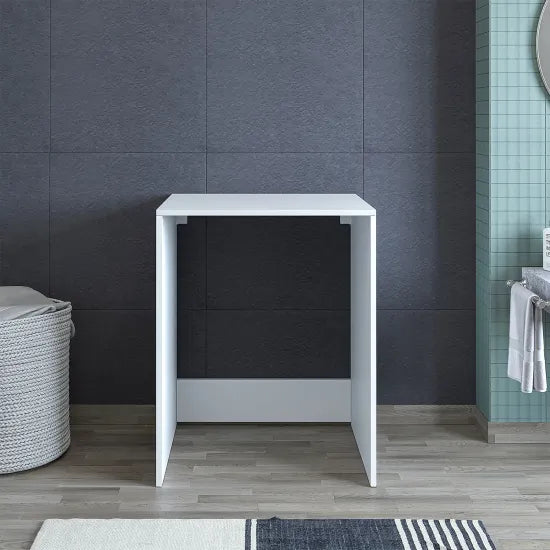 Cabinet for washing machine, white, without door