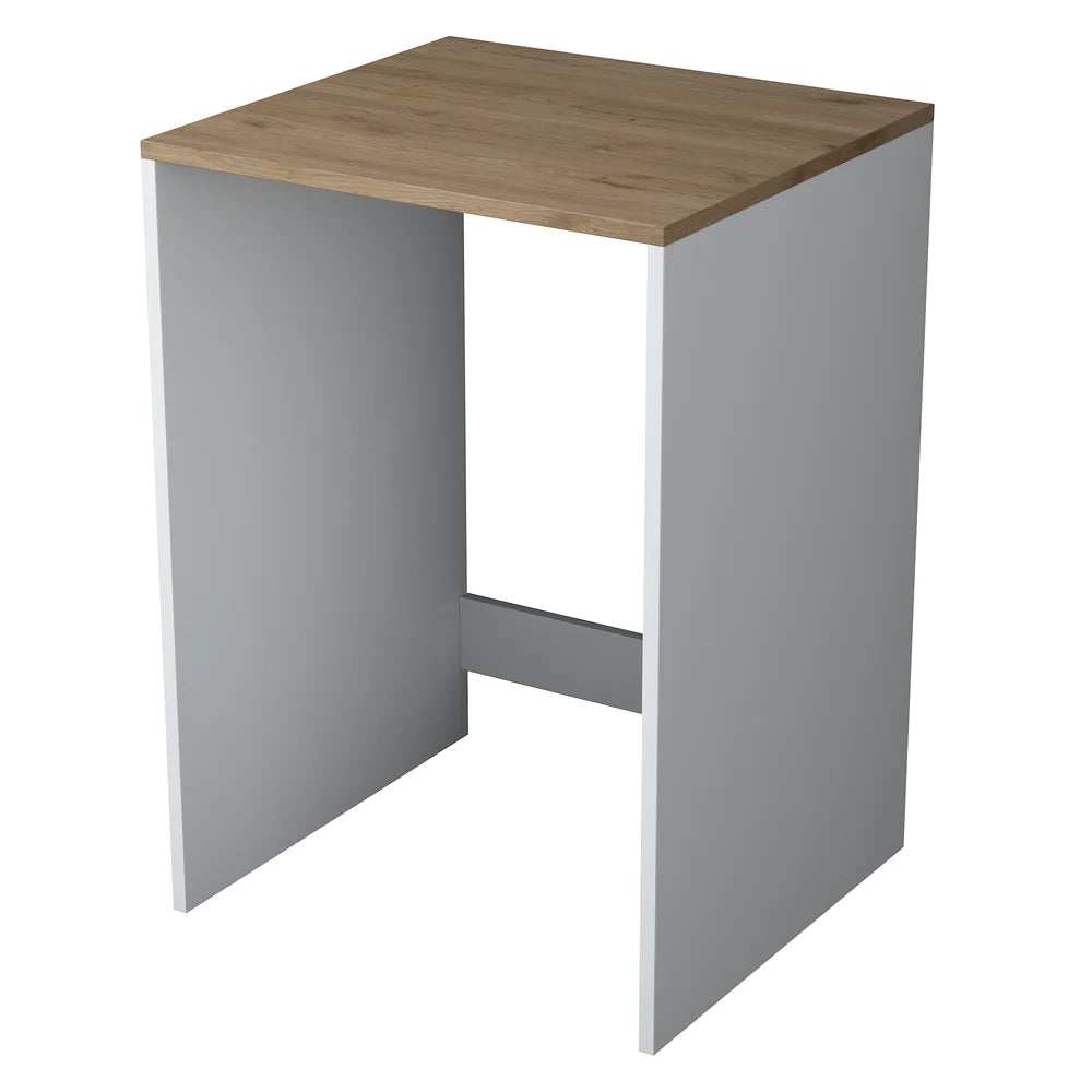Cabinet for washing machine, white and oak, KD103