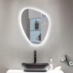 Cira White Light Mirror 70*70 cm