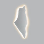 Palestine Warm Light Mirror 35*100 cm