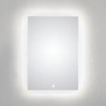 Doblio White Light Mirror 50*70 cm