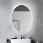 Nemara White Light Touch Mirror 80*60 cm