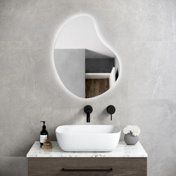 Palet White Light Mirror 100*75 cm