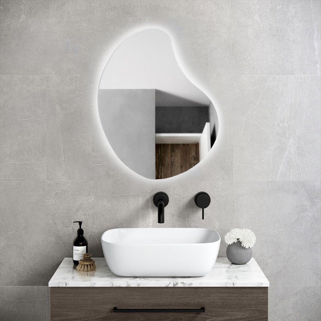 Palet White Light Mirror 100*75 cm