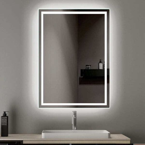 Tora White Light Mirror 80*60 cm
