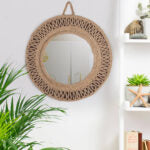 Bron Beige Boho Mirror 45*50 cm