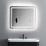 Zonara White Light Touch Mirror 80*80 cm
