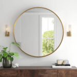 Plane Gold Mirror 60 cm