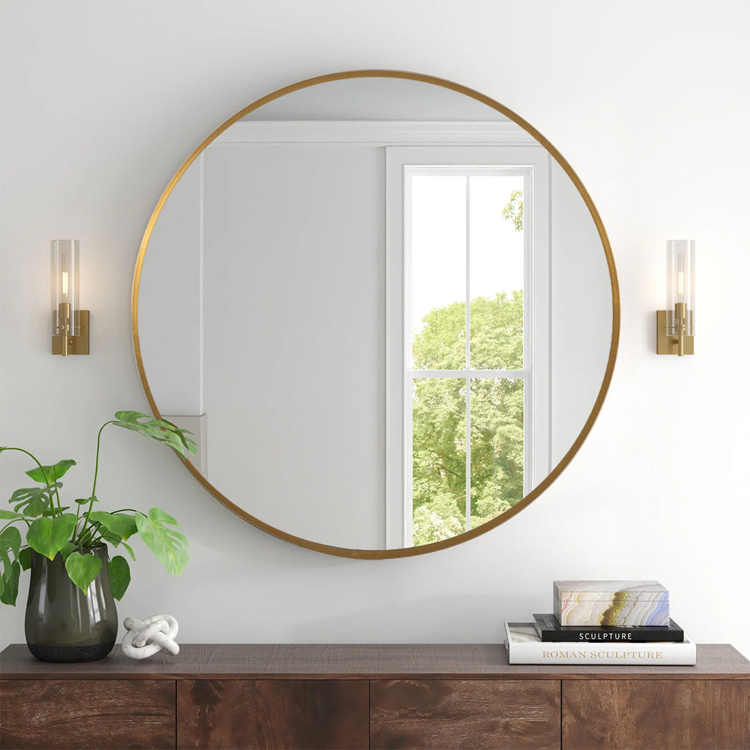 Plane Gold Mirror 60 cm
