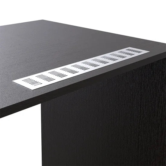 Cabinet for washing machine + pull-out board, black, HWD: 145x67x65 cm