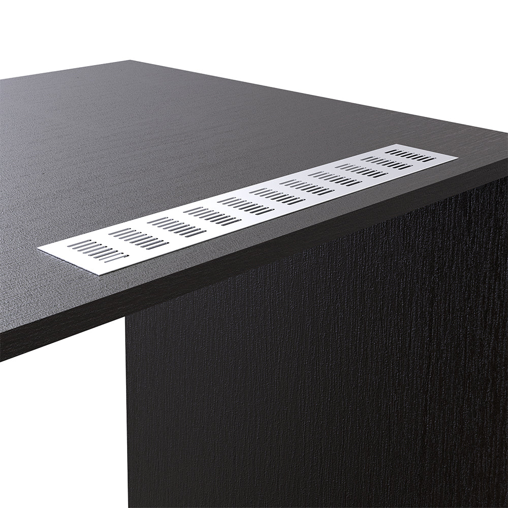 Cabinet for washing machine and tumble dryer with panels 87 cm, black oak, drawer + pull-out board